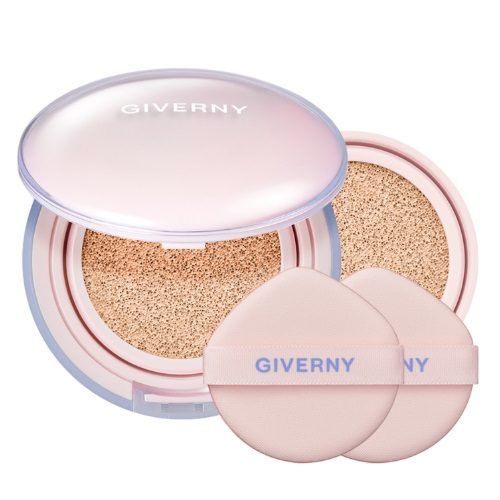 GIVERNY Dewy Glassy Cushion Foundation SPF50+/PA+++13g+refill 13g Set