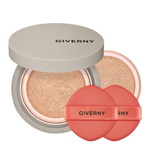 GIVERNY Milchak Matte Fit Cushion SPF40,PA++12g+12g Refill Set