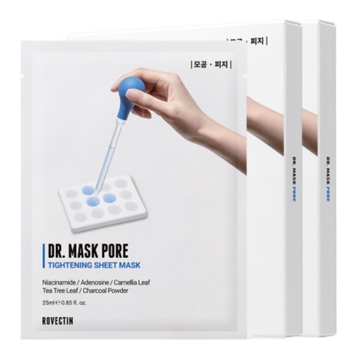 ROVECTIN Dr.Mask Pore Tightening Sheet Mask 25ml*10sheets