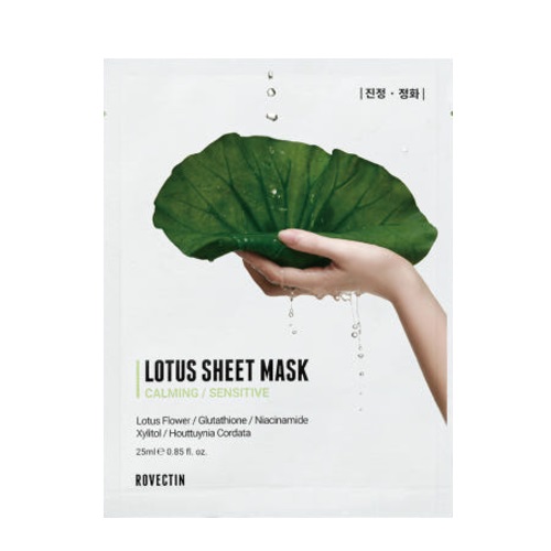 ROVECTIN Calming Lotus Sheet Mask 25ml*10pcs.