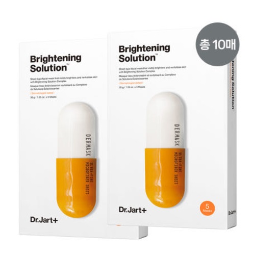 Dr.Jart+ Dermask Micro Jet Brightening Solution 30gx10pcs.