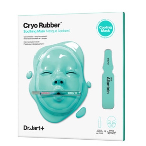 Dr.Jart+ Cryo Rubber Soothing Mask Masque Apaisant 4g+4g 1sheet