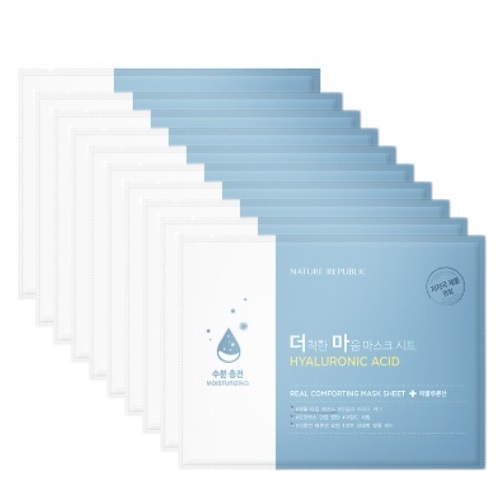 Nature Republic Real Comforting Mask sheet Hyaluronic Acid 24gx10ea