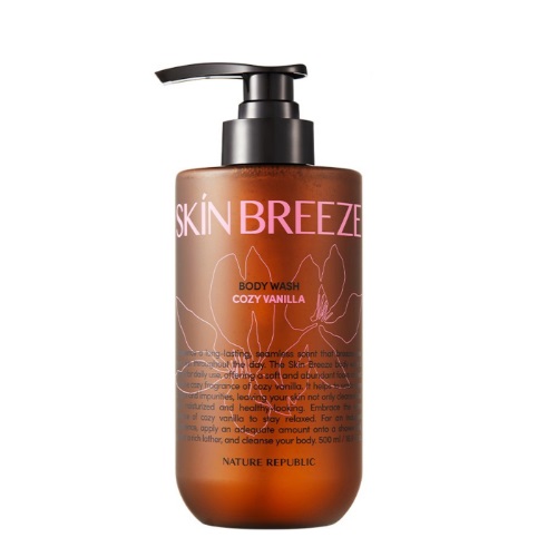 Nature Republic Skin Breeze Cozy Vanilla Body Wash 500ml