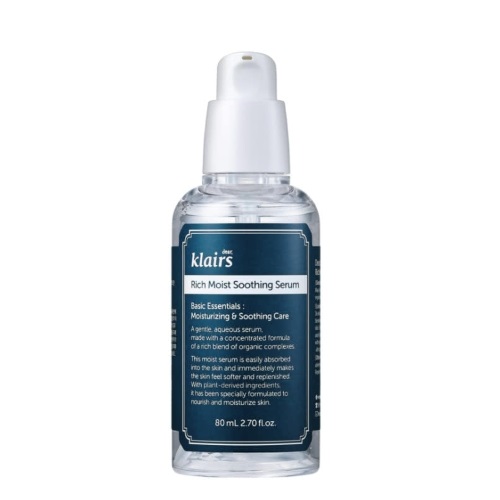 Dear, Klairs Rich Moist Soothing Serum 80ml