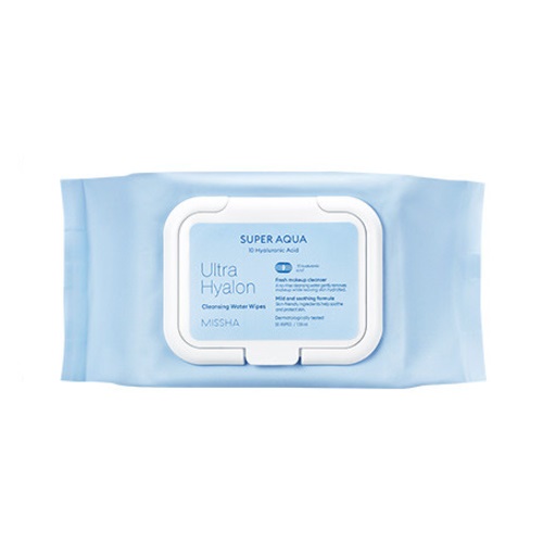MISSHA Super Aqua Ultra Hyalron Cleansing Water Wipes 30sheets