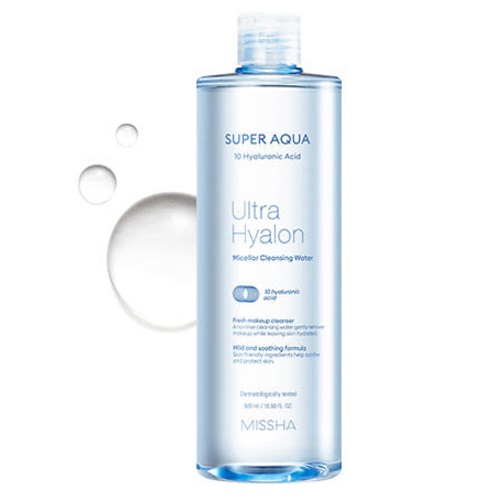 MISSHA Super Aqua Ultra Hyalron Micellar Cleansing Water 500ml