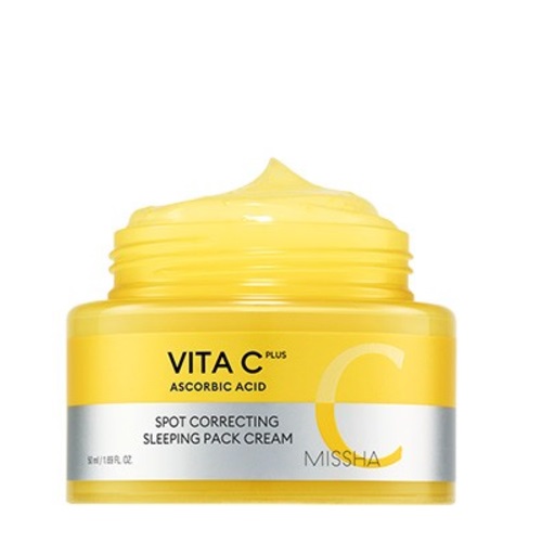 MISSHA Vita C Plus Spot Correcting sleeping Pack Cream 50ml