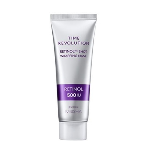 MISSHA Time Revolution Retinol 500 Shot Wrapping Mask 80g