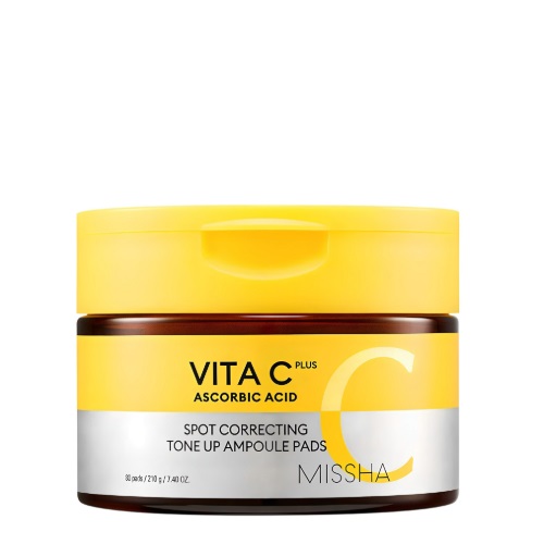 MISSHA Vita C Plus Spot Correcting Tone Up Ampoule Pads 210g/80pads