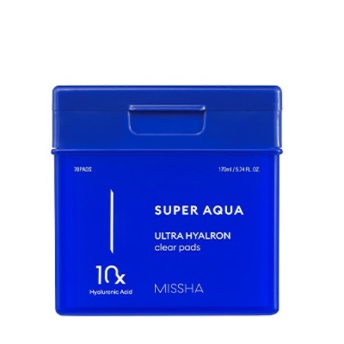 MISSHA Super Aqua Ultra Hyaluron Clear Pads 170ml/70pads