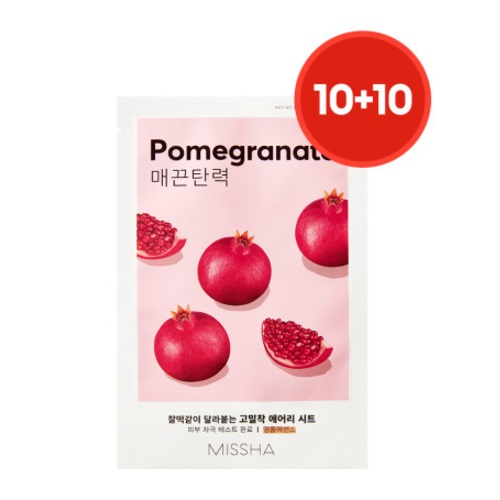 MISSHA Airy Fit Sheet Mask [Pomegranatel] 20sheet Set