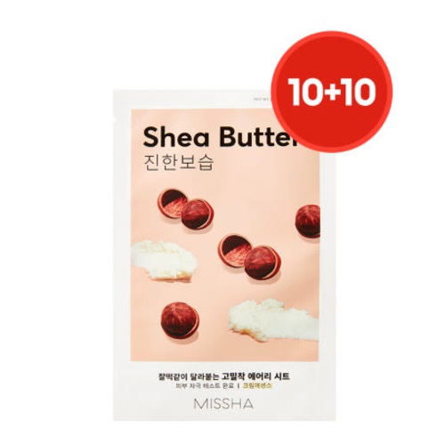 MISSHA Airy Fit Sheet Mask [Shea Butter] 20sheet Set