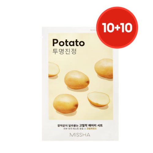 MISSHA Airy Fit Sheet Mask [Potatol] 20sheet Set