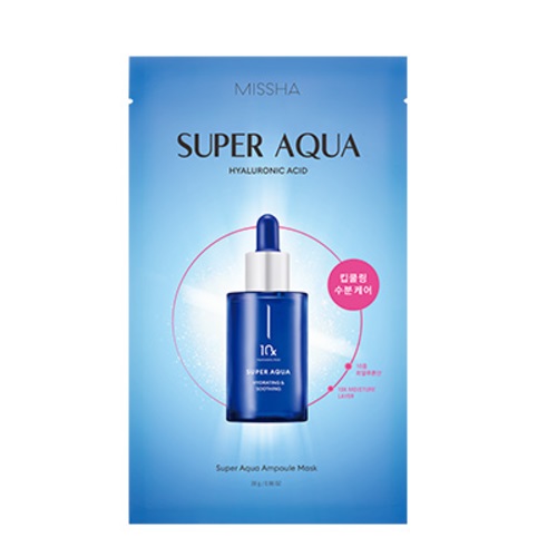 MISSHA Super Aqua Ampoule Mask 28g [Hyaluronic Acid]