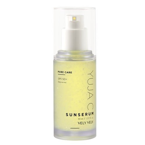 VELY VELY Pore Care Yuja C Sun Serum SPF50+PA++++ 30mL