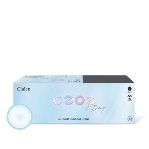 Clalen 0202 1Day  Silicone Hydrogel Lens 40packs