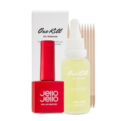 Jello Jello Peel Off Base Gel + One Kill Remover Set