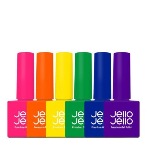 Jello Jello Premium Gel Nail Polish Syrup (Neon Series)