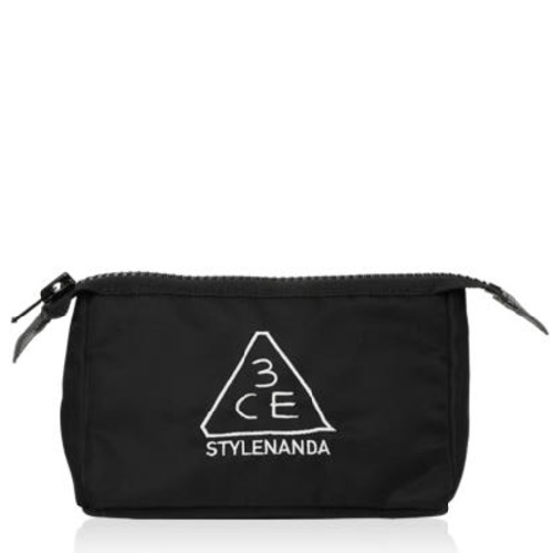 3CE Small Pouch 18 x 11.5 x 9 cm [Black]