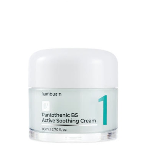 numbuzin No. 1 Pantothenic B5 Active Soothing Cream 80ml