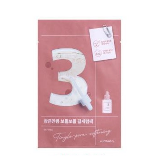 numbuzin No. 3 Tingle Pore Softening Sheet Mask 10pcs