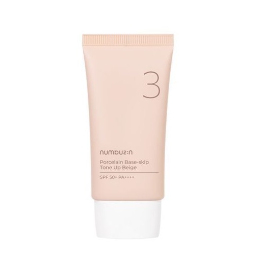 numbuzin No. 3 Porcelain Base-skip Tone Up Beige SPF50+ PA++++ 35mL