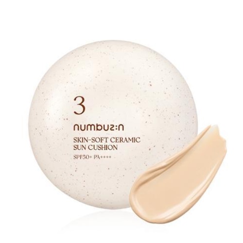 numbuzin No. 3 Skin-Soft Ceramic Sun Cushion SPF50+ PA++++20g