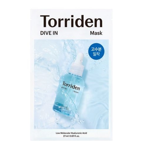 Torriden Dive In Low Molecular Hyaluronic Acid Mask 27ml *10ea