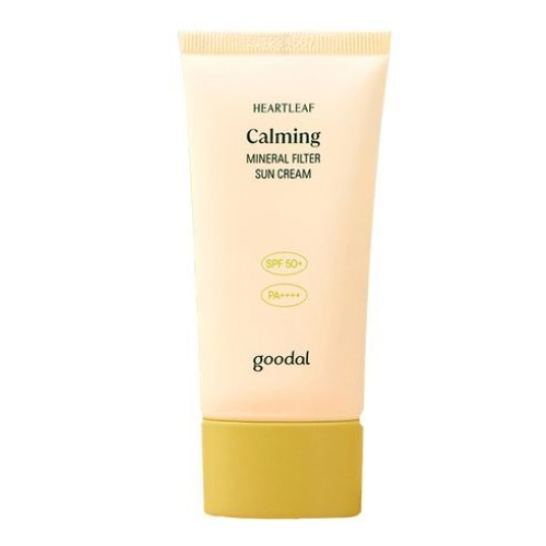 GOODAL Heartleaf Calming Mineral Filter Sun Cream SPF50+PA++++50ml