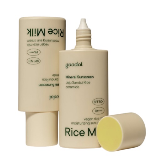 GOODAL Vegan rice milk Moisturizing Sun Cream SPF50+PA++++50ml