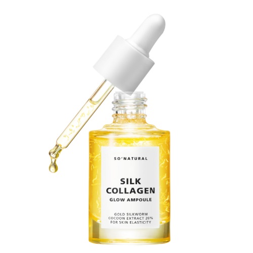 SO NATURAL Silk Collagen Glow Ampoule 30ml