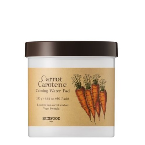 SKINFOOD Carrot Carotene Calming Water Pad 60pads/250g