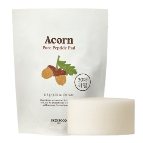 SKINFOOD Acorn Pore Peptide Pad 30pads REFILL