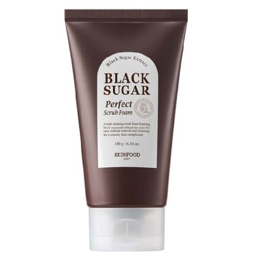 SKINFOOD Black Sugar Perfect Scrub Foam 180g