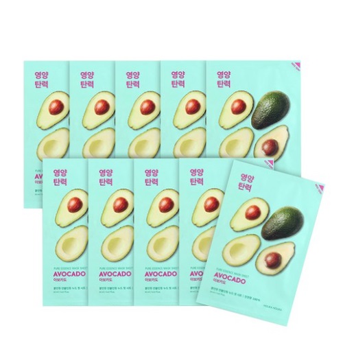 Holika Holika Pure Essence Mask Sheet Avocado 10sheets