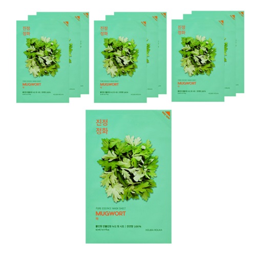 Holika Holika Pure Essence Mask Sheet Mugwort 10sheet