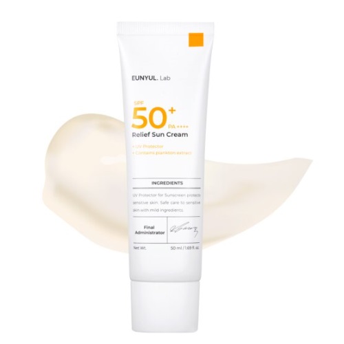 EUNYUL Lab Relief Sun Cream SPF50+ PA++++ 50ml
