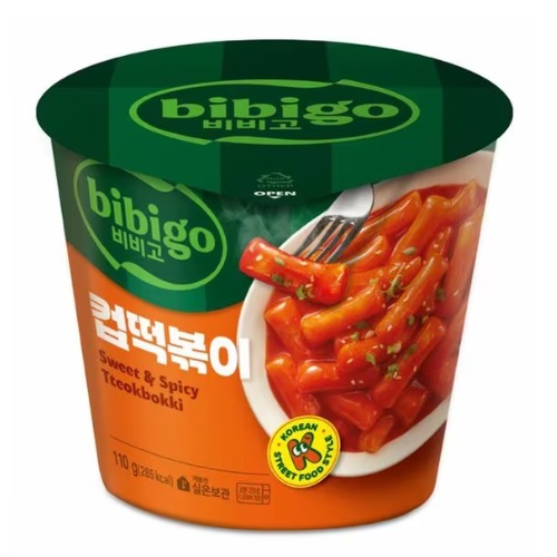 Bibigo Cup Sweet & Spicy Tteokbokki 110G 