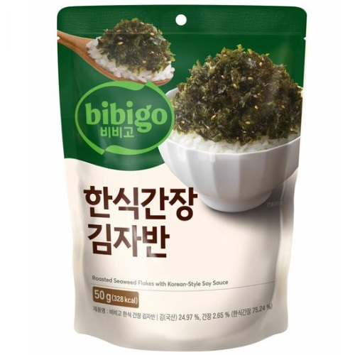 Bibigo Roasted Seaweed Flakes with Korean-style Soy sauce 50g