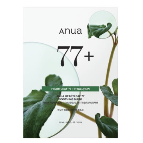 ANUA Heartleaf 77 Soothing Mask 25ml x 10sheets