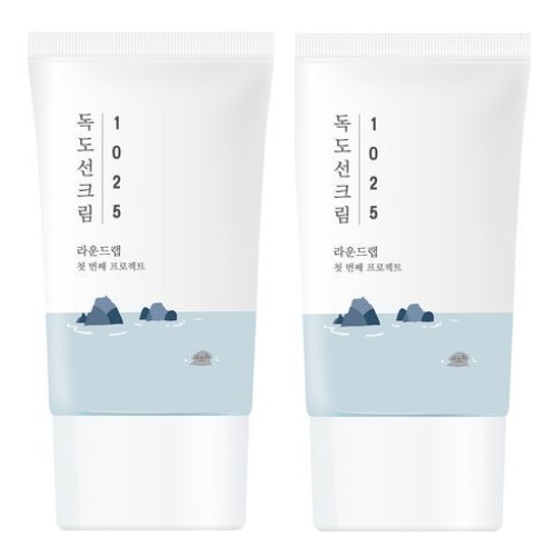 Round Lab 1025 DOKDO Sunscreen SPF 50+ PA++++50ml*2EA