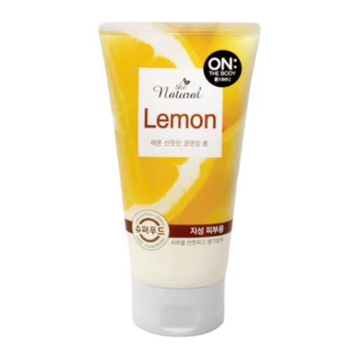 [DAISO] On The Body The Natural Lemon Fresh Cleansing Foam 120g