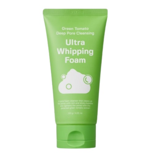 SungBoon Editor Green Tomato Deep Pore Cleansing Ultra Whipping Foam 120g