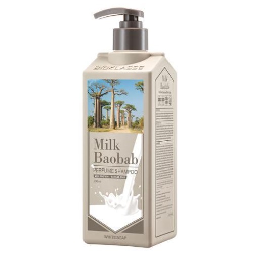 Milk Baobab Perfume Shampoo WHITE SOAP 500ml