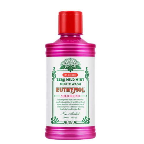 EUTHYMOL Zero Mild Mint Mouth Wash 500ml