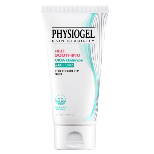 PHYSIOGEL Red Soothing Cica Balance+AC Cleansing Foam 120ml