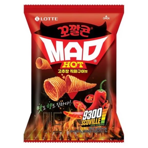 LOTTE Corn Mad Hot 67g