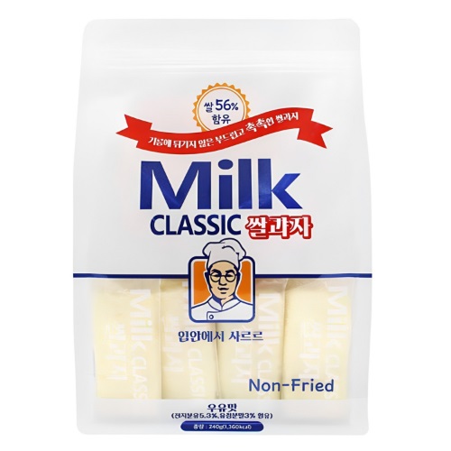 Milk Classic Rice Crackers Milk Flavor 240g