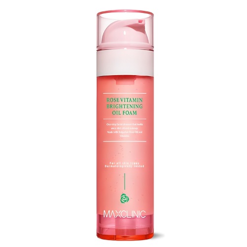 MAXCLINIC Rose Vitamin Brightening Oil Foam 100g